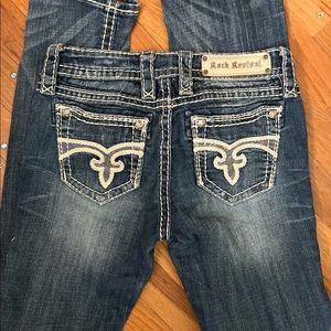 Rock Revival Zoey Straight Jeans Size 27